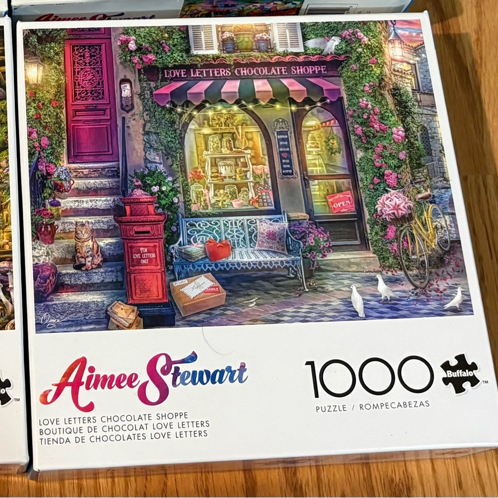 Buffalo Games Love Letters Chocolate Shoppe Puzzle - 1000 Pieces